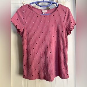 Girls short sleeve shirt